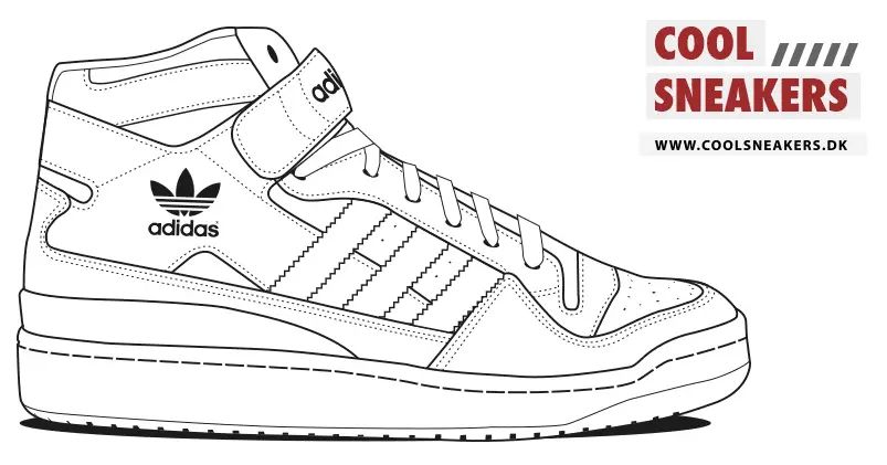 Çocuklar İçin Adidas Boyama Sayfaları 