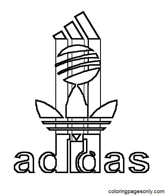 Çocuklar İçin Adidas Boyama Sayfaları 