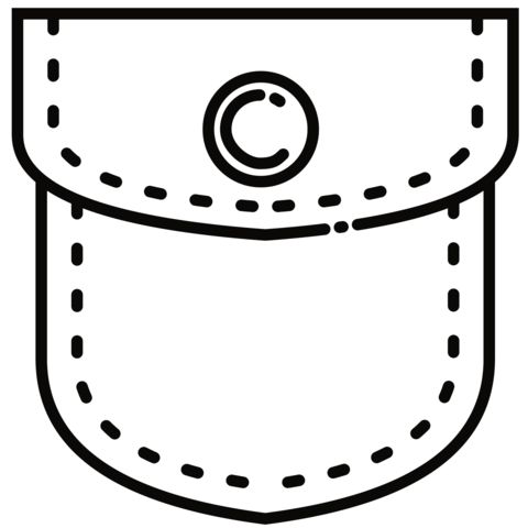 Çocuklar İçin El-Çantası Boyama Sayfaları 