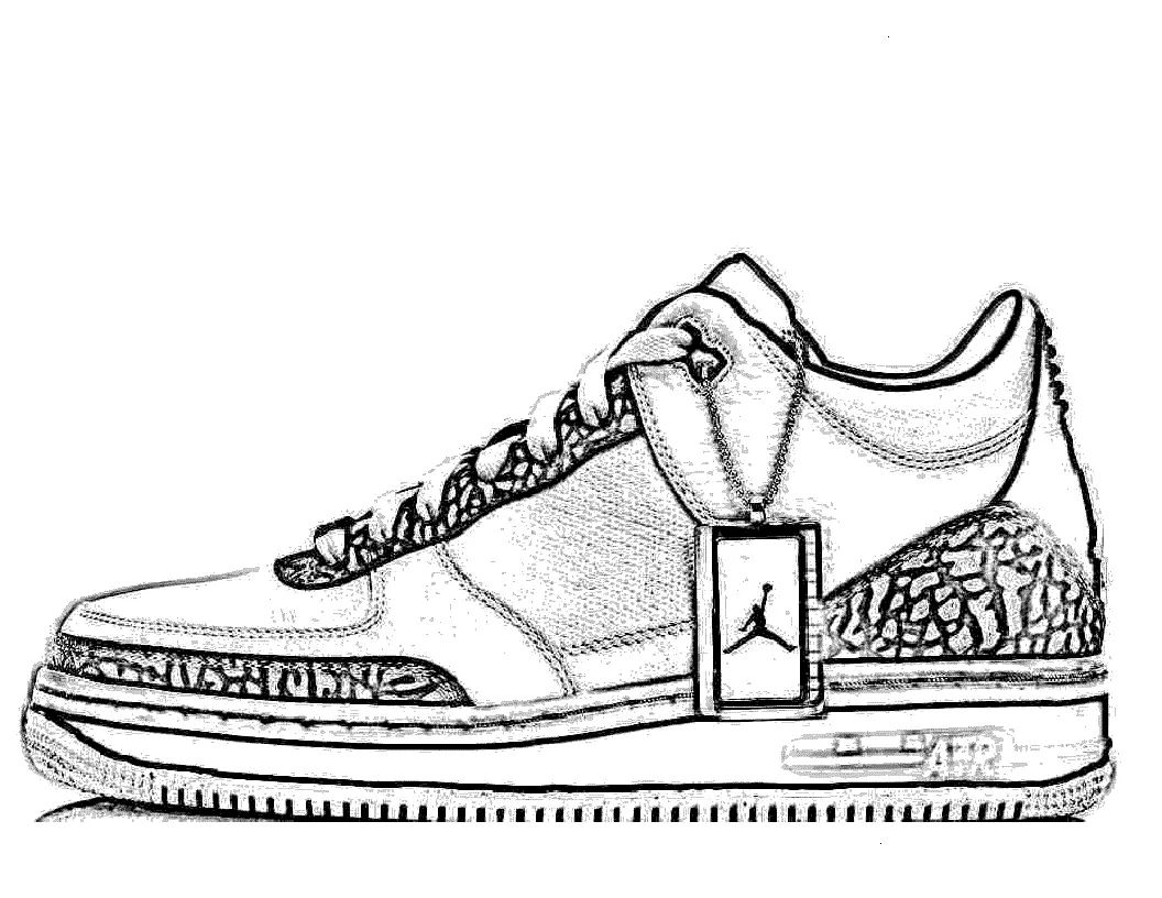 Çocuklar İçin Nike Boyama Sayfaları 