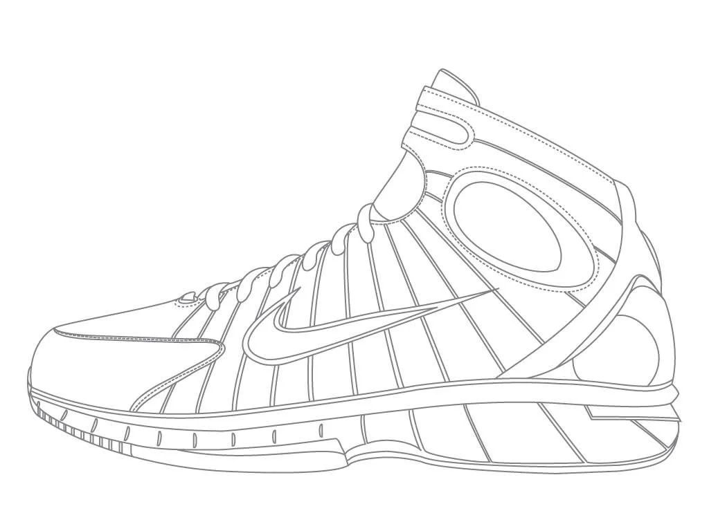 Çocuklar İçin Nike Boyama Sayfaları 