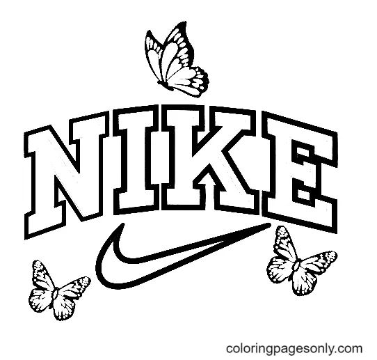 Çocuklar İçin Nike Boyama Sayfaları 