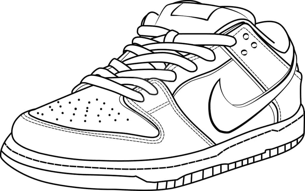 Çocuklar İçin Nike Boyama Sayfaları 