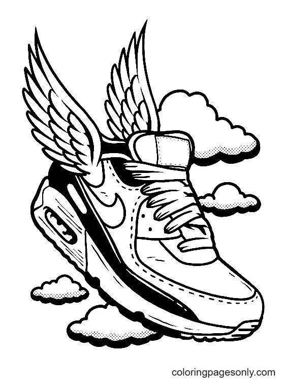 Çocuklar İçin Nike Boyama Sayfaları 