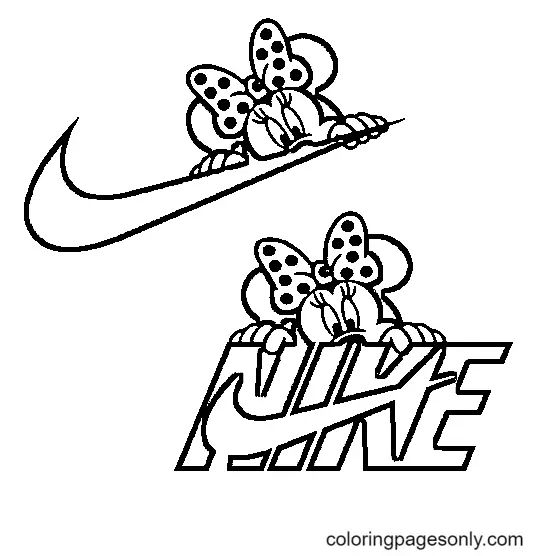Çocuklar İçin Nike Boyama Sayfaları 