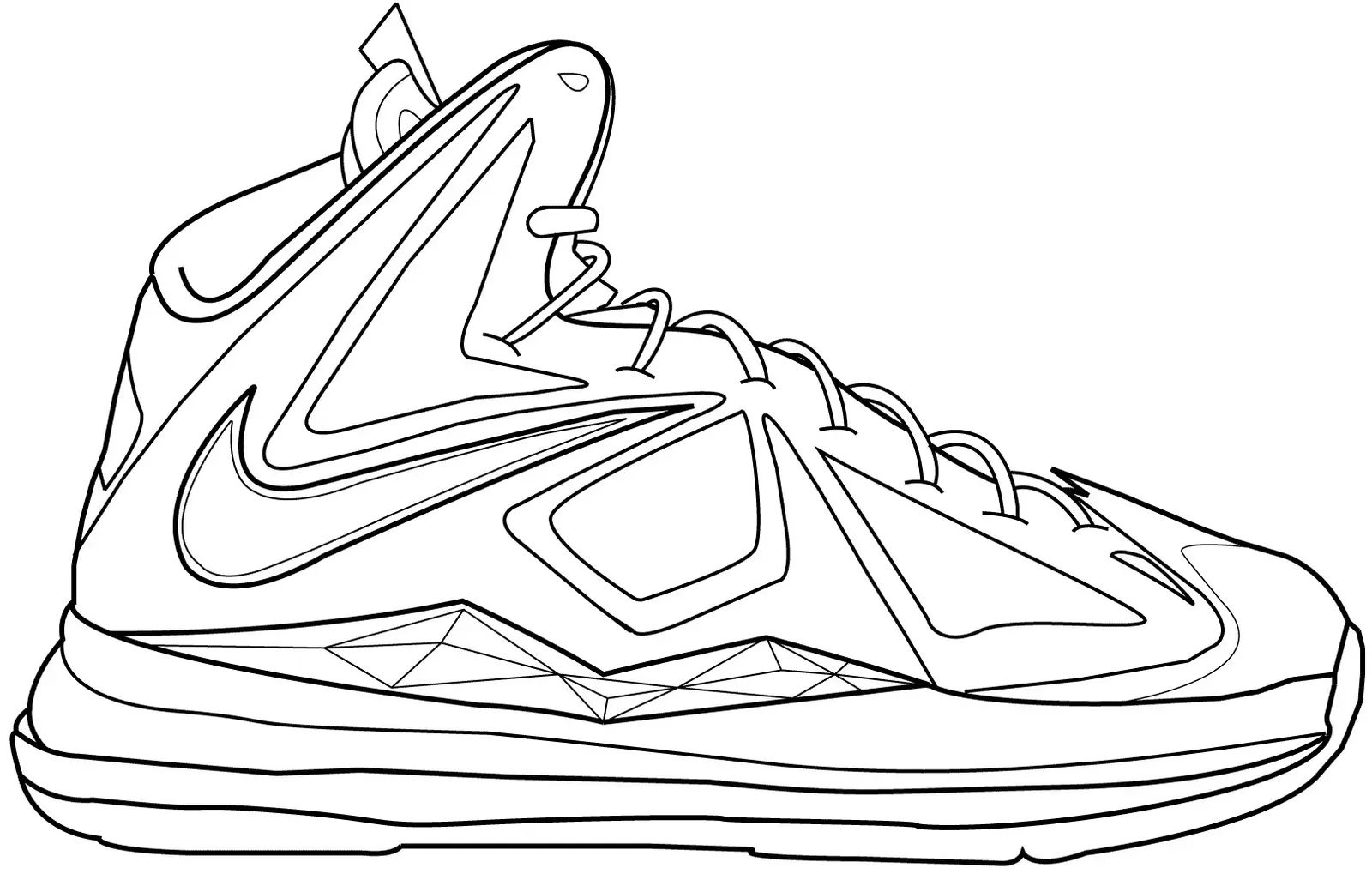 Çocuklar İçin Nike Boyama Sayfaları 