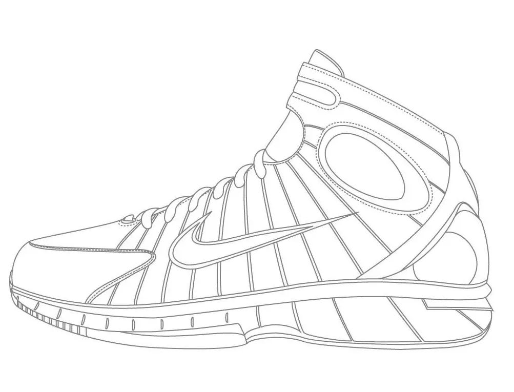 Çocuklar İçin Nike Boyama Sayfaları 
