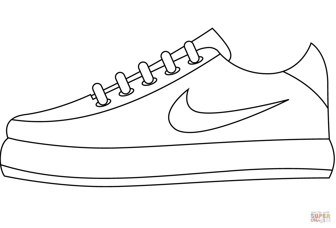 Çocuklar İçin Nike Boyama Sayfaları 