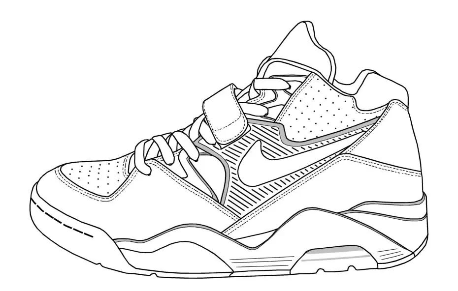 Çocuklar İçin Nike Boyama Sayfaları 
