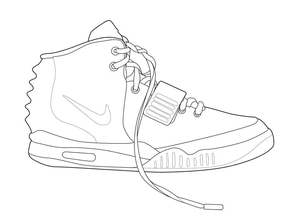 Çocuklar İçin Nike Boyama Sayfaları 