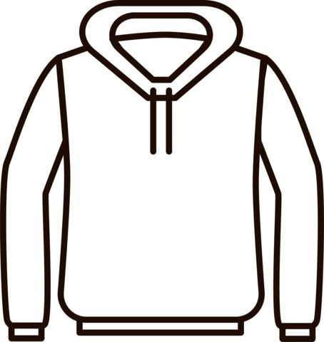 Çocuklar İçin Sweat-t-shirt Boyama Sayfaları 