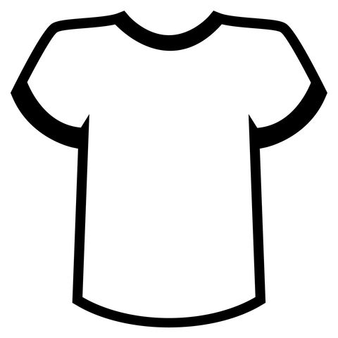 Çocuklar İçin T-shirt Boyama Sayfaları 