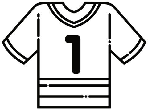 Çocuklar İçin T-shirt Boyama Sayfaları 
