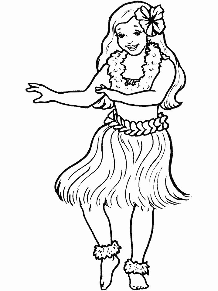 Çocuklar İçin Dansçı Boyama Sayfaları 