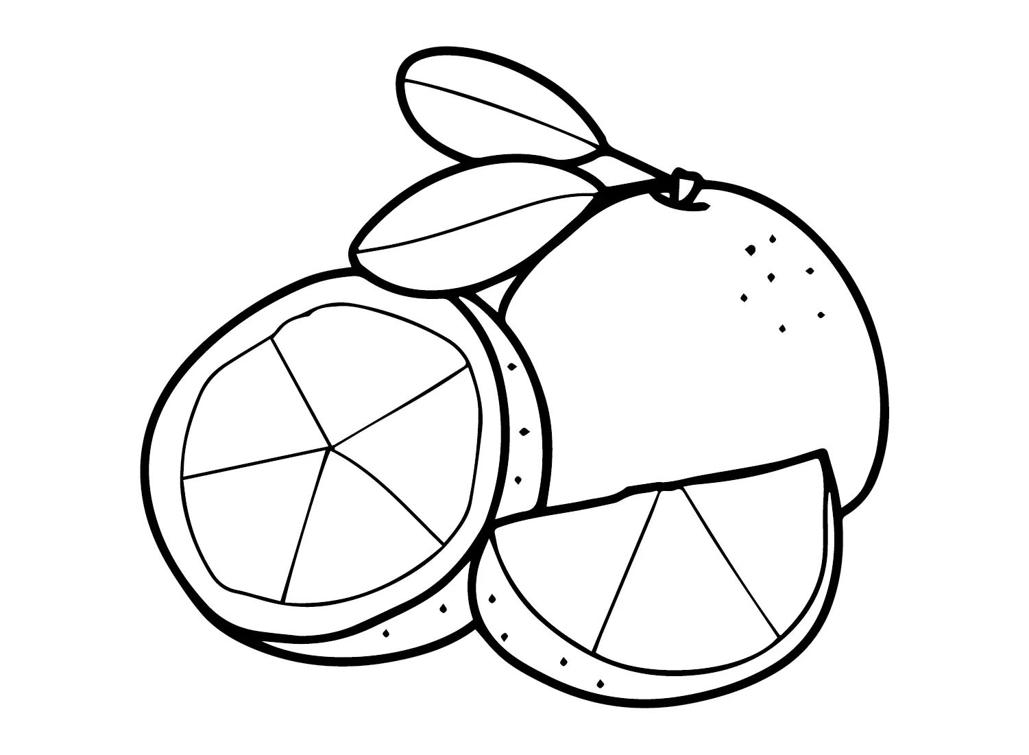 Çocuklar İçin Pomelo Boyama Sayfaları 