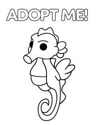 Çocuklar İçin Adopt Me Boyama Sayfaları 