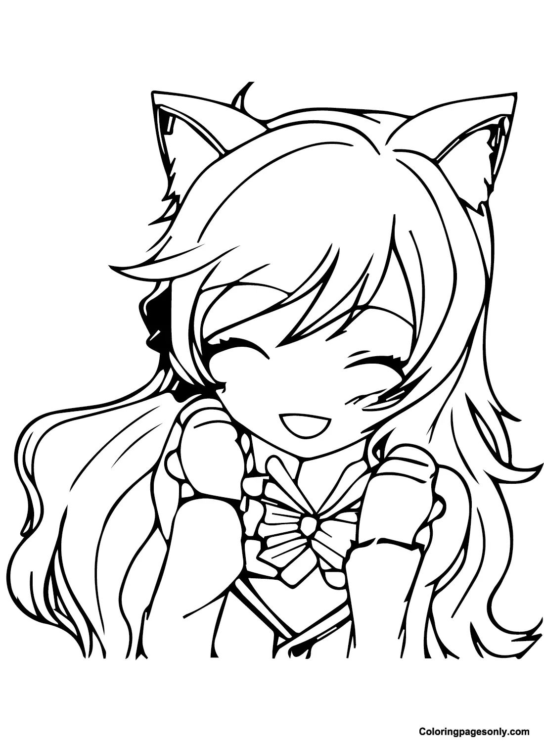Çocuklar İçin Aphmau Boyama Sayfaları 