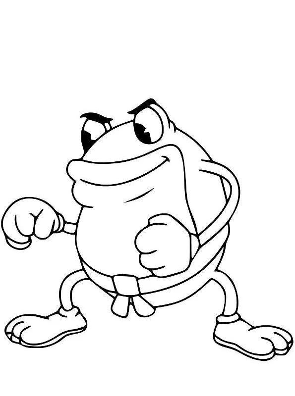 Çocuklar İçin Cuphead Boyama Sayfaları 