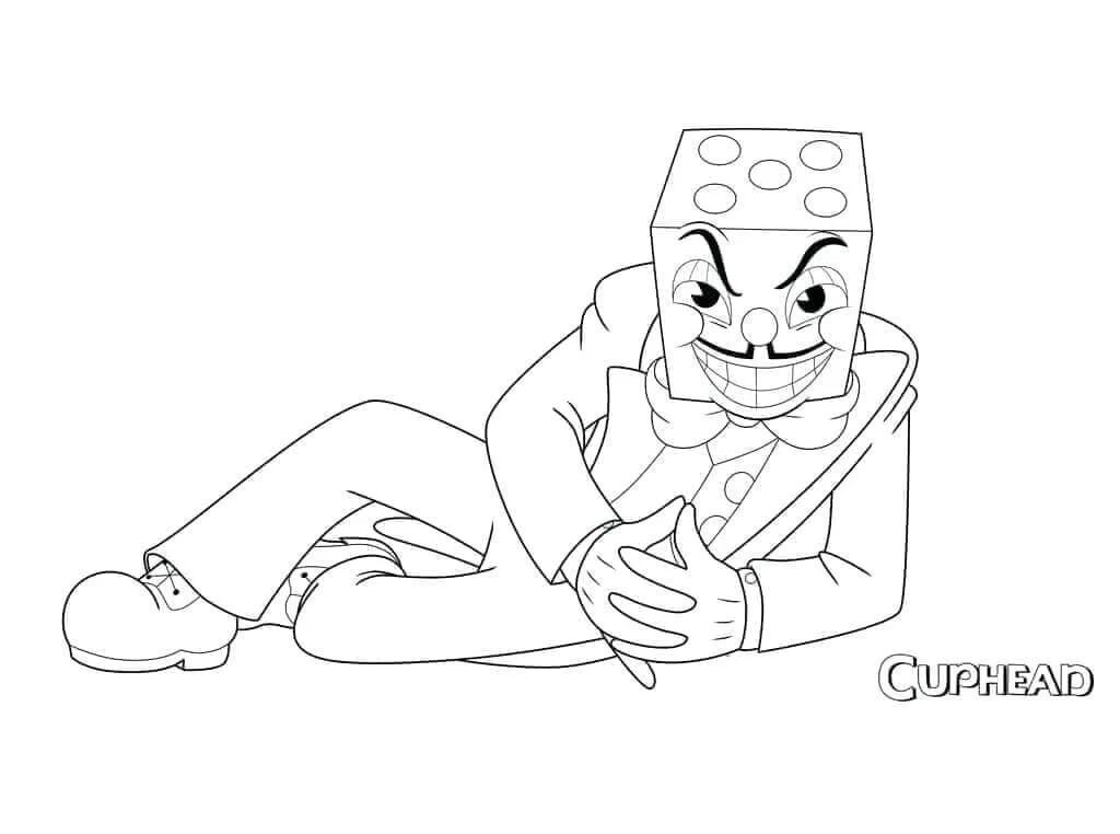 Çocuklar İçin Cuphead Boyama Sayfaları 
