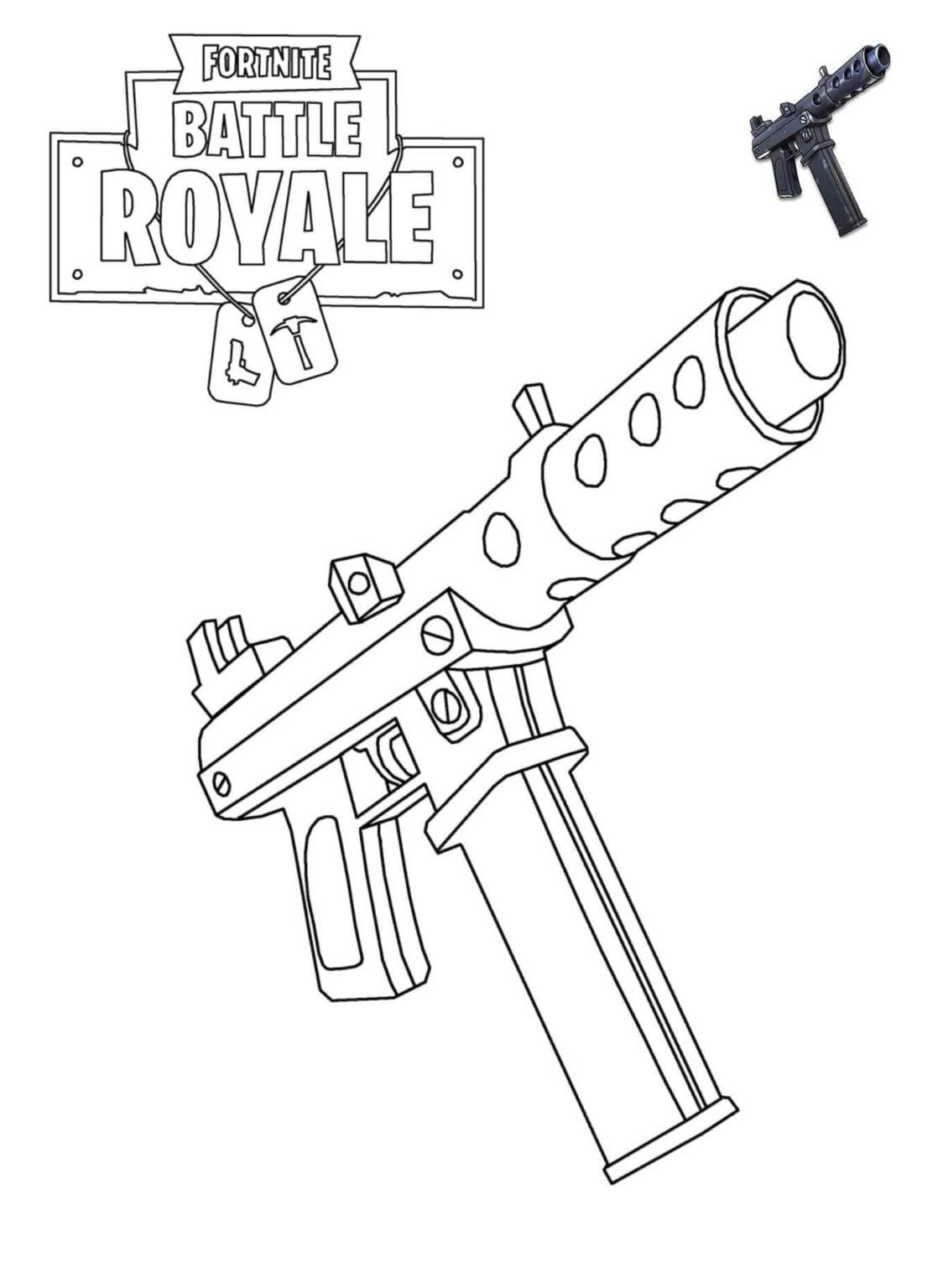 Çocuklar İçin Fortnite Boyama Sayfaları 