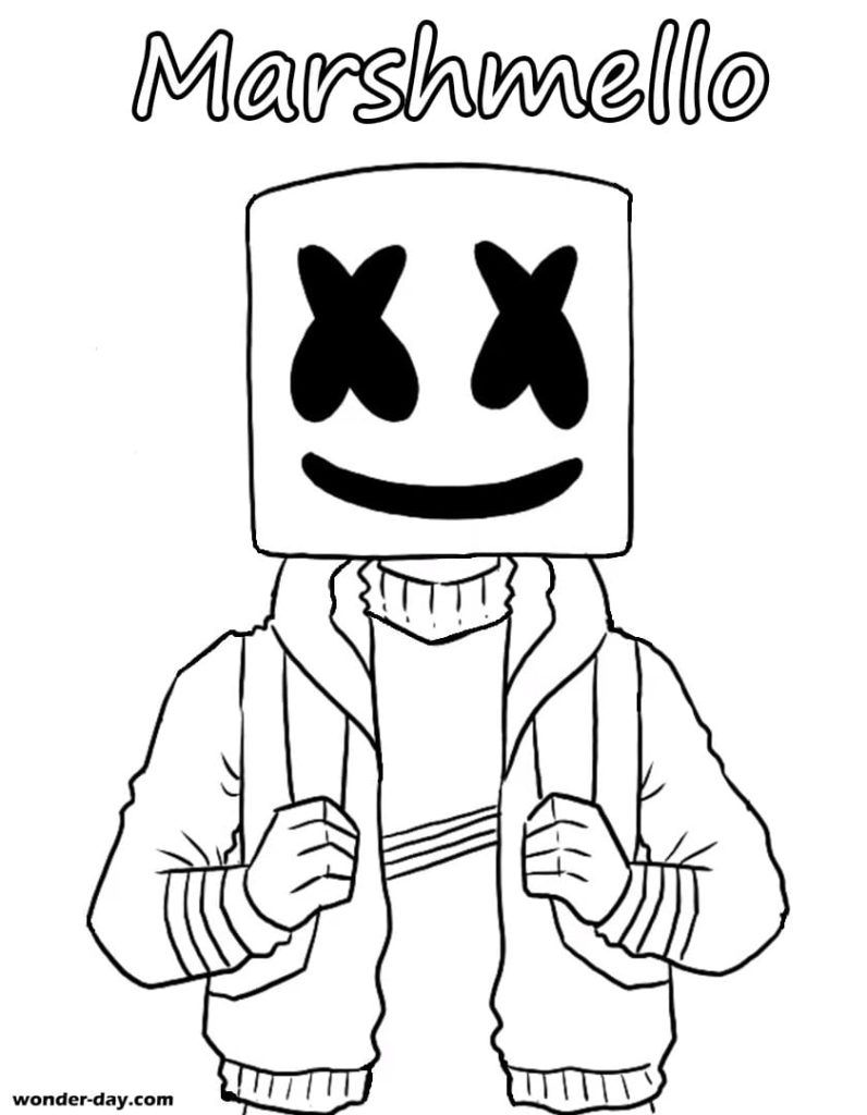 Çocuklar İçin Fortnite Boyama Sayfaları 