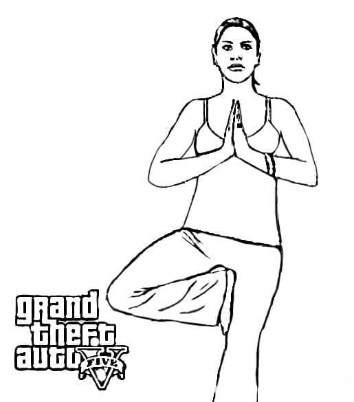 Çocuklar İçin Gta Boyama Sayfaları 