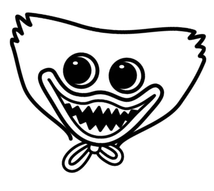 Çocuklar İçin Huggy Wuggy Boyama Sayfaları 