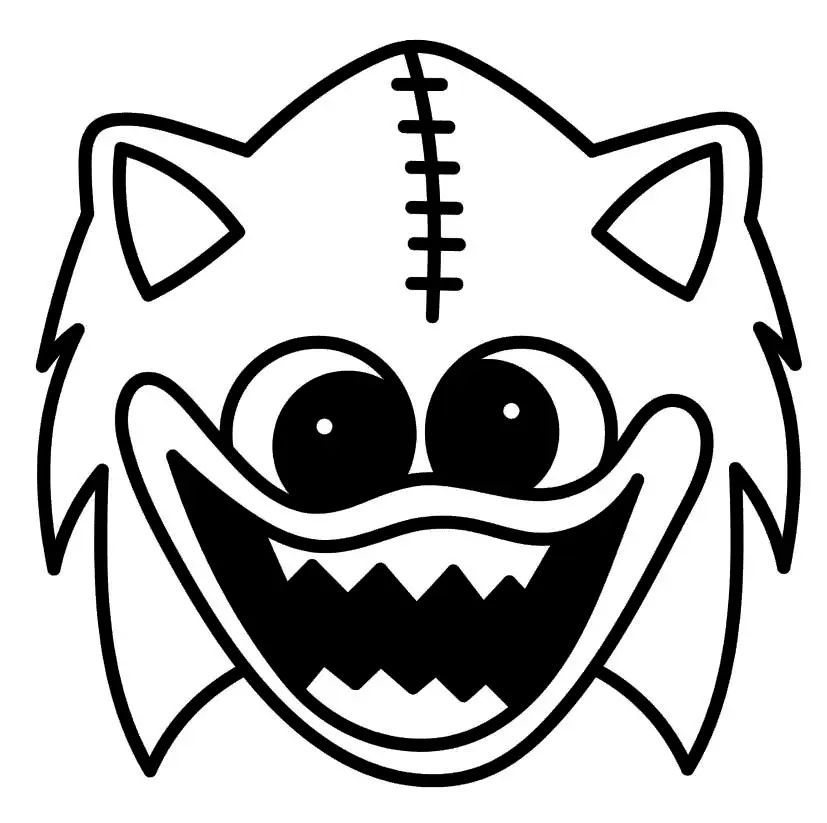 Çocuklar İçin Huggy Wuggy Boyama Sayfaları 