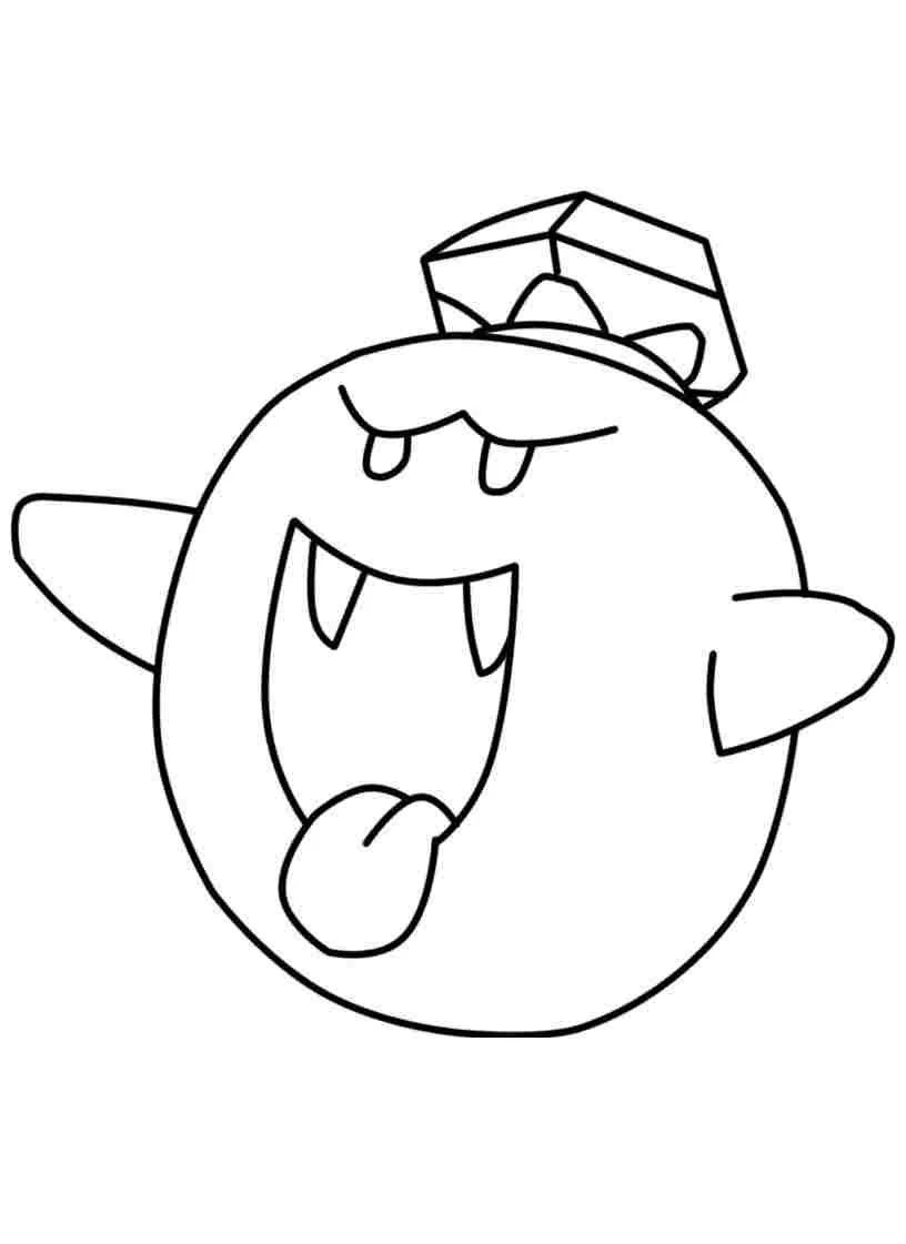 Çocuklar İçin King Boo Boyama Sayfaları 