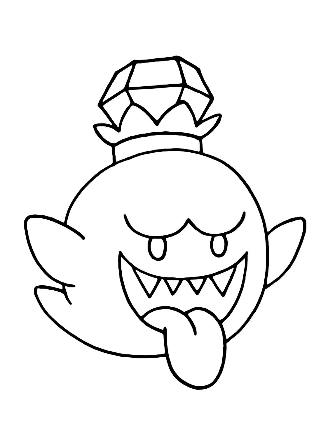 Çocuklar İçin King Boo Boyama Sayfaları 