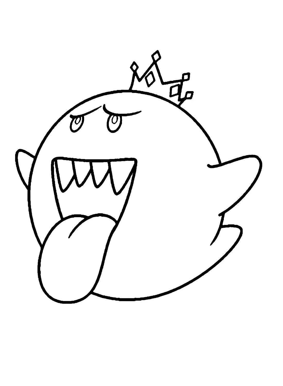 Çocuklar İçin King Boo Boyama Sayfaları 