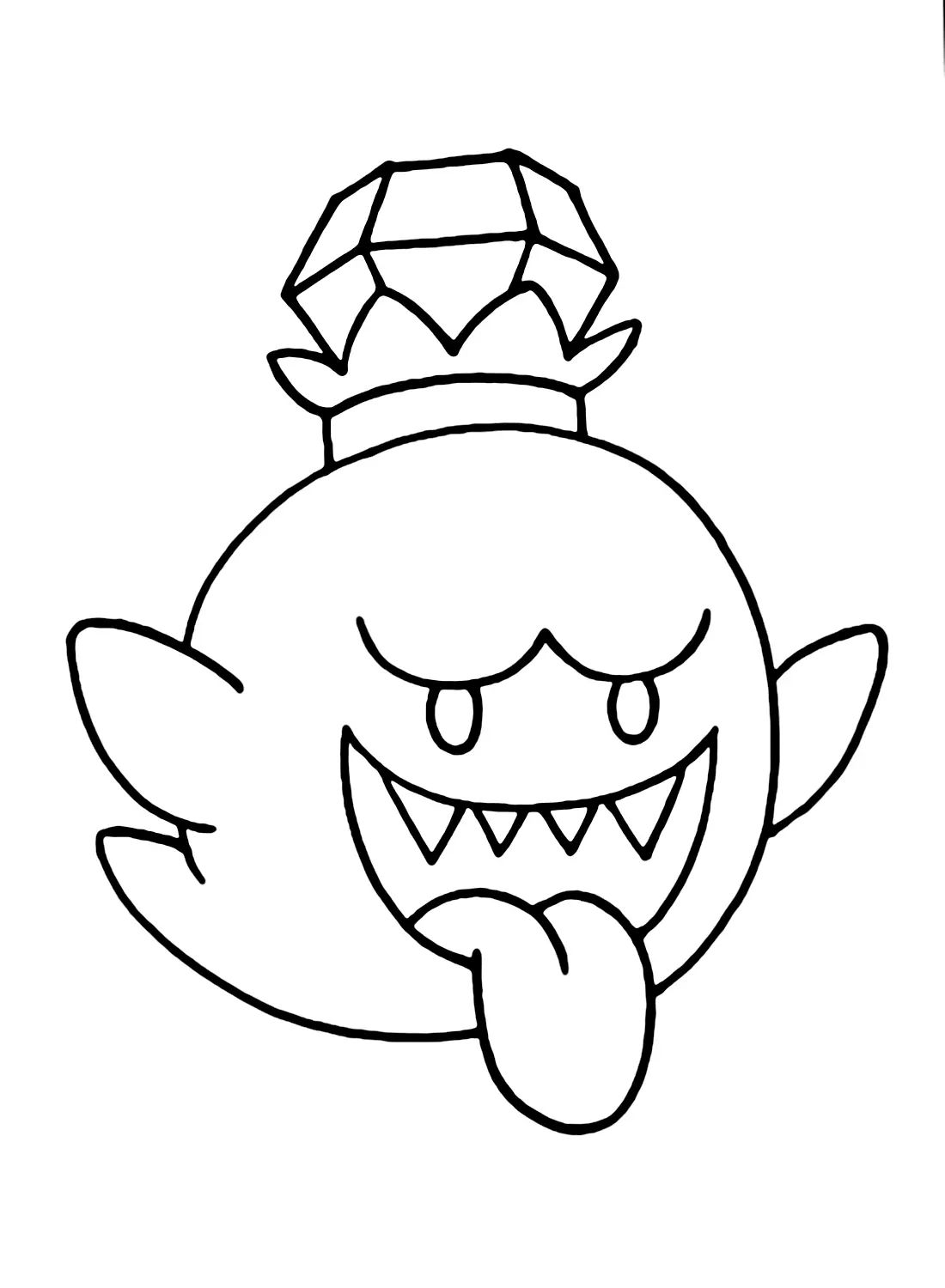 Çocuklar İçin King Boo Boyama Sayfaları 
