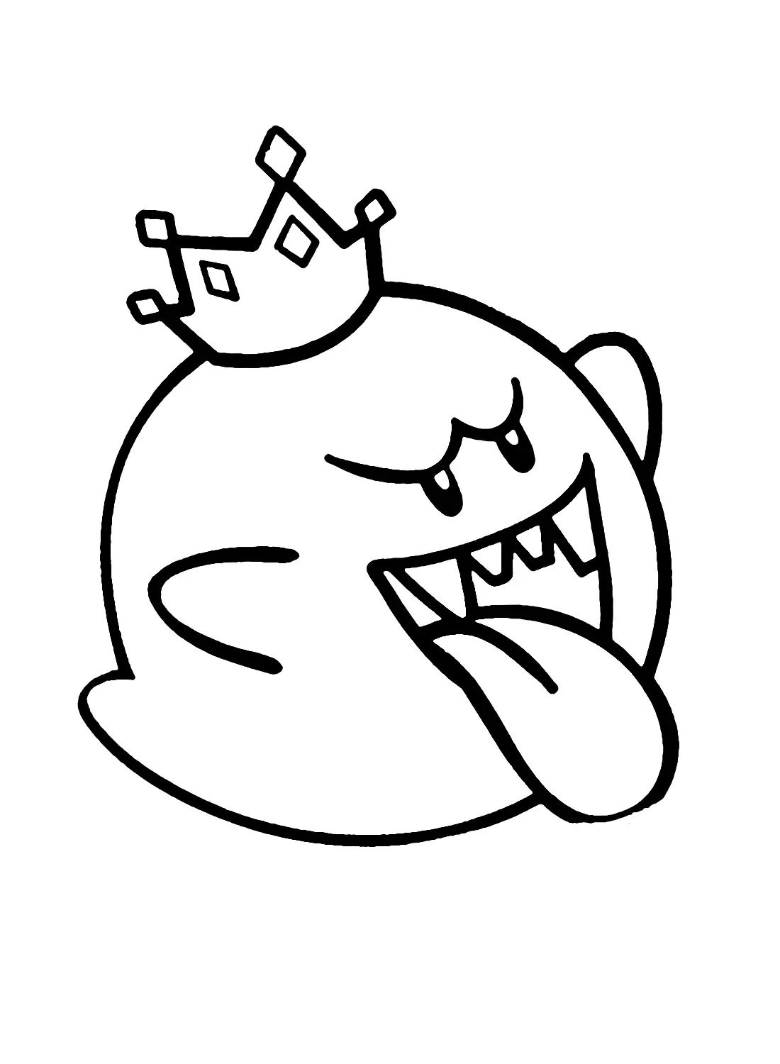 Çocuklar İçin King Boo Boyama Sayfaları 