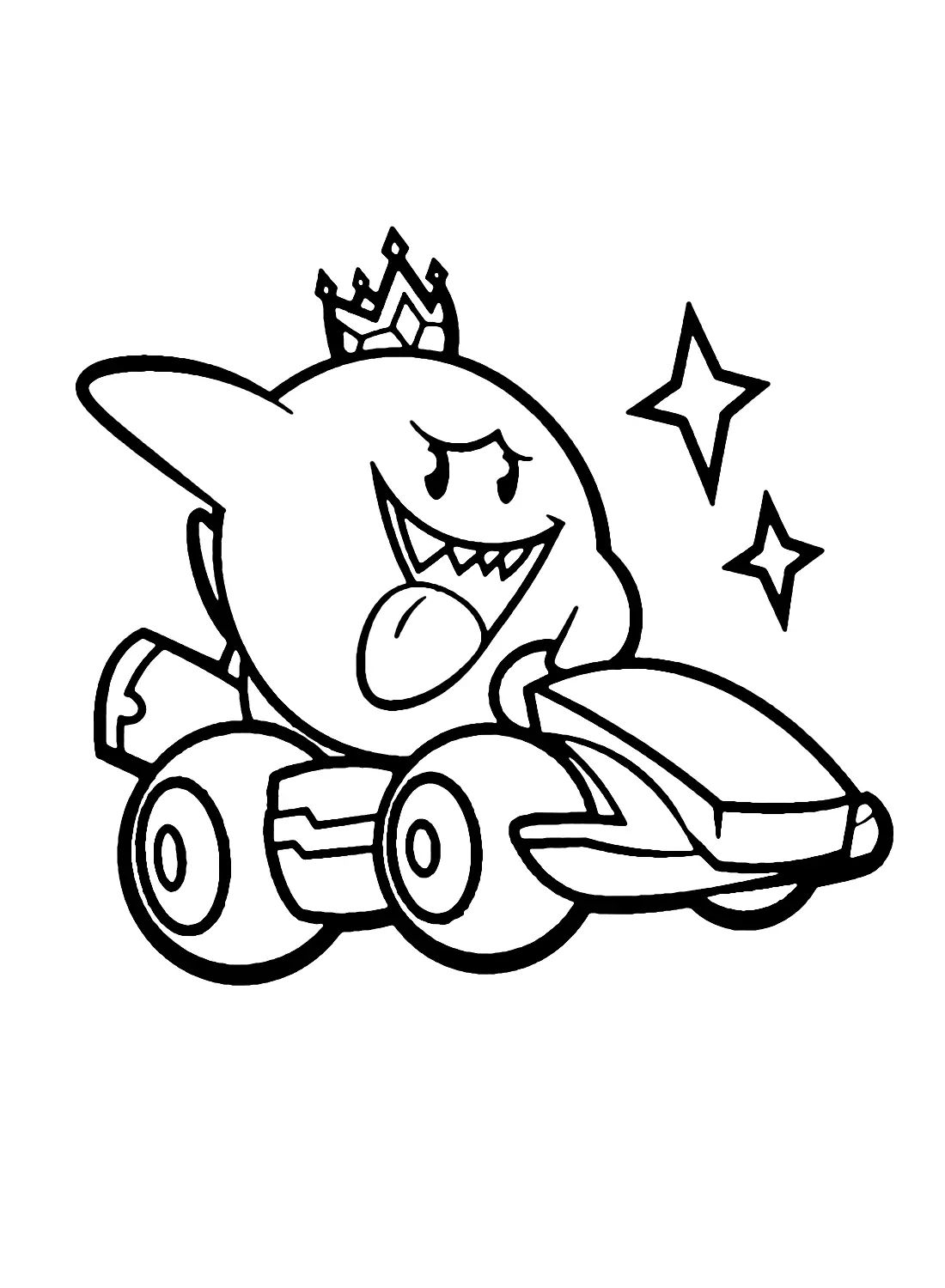 Çocuklar İçin King Boo Boyama Sayfaları 