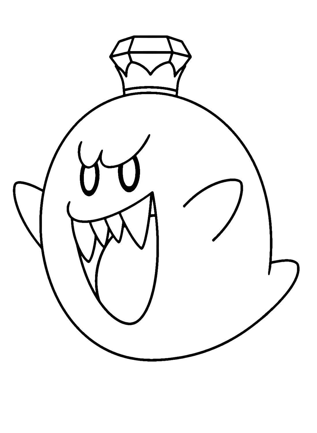 Çocuklar İçin King Boo Boyama Sayfaları 