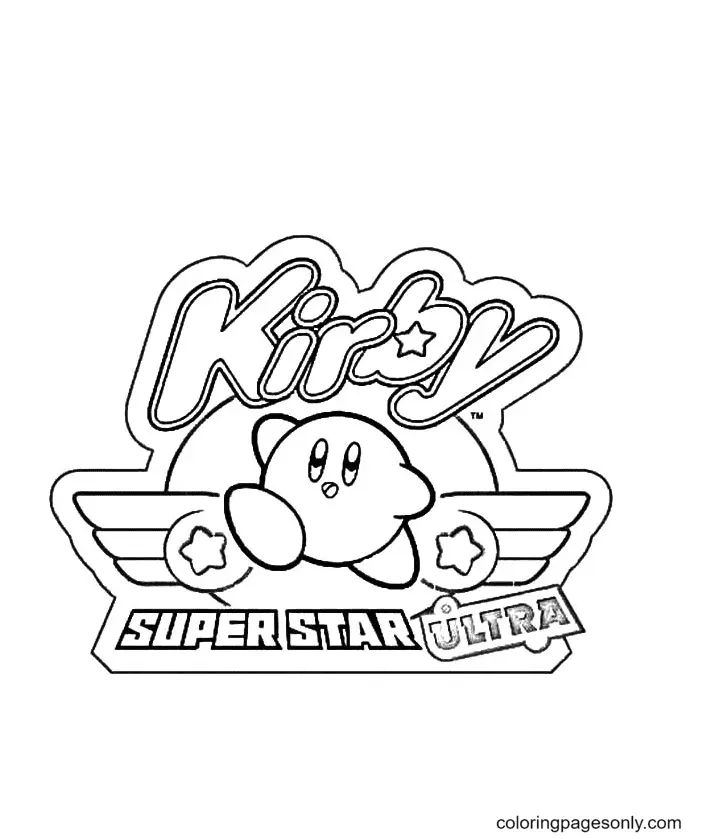 Çocuklar İçin Kirby Boyama Sayfaları 