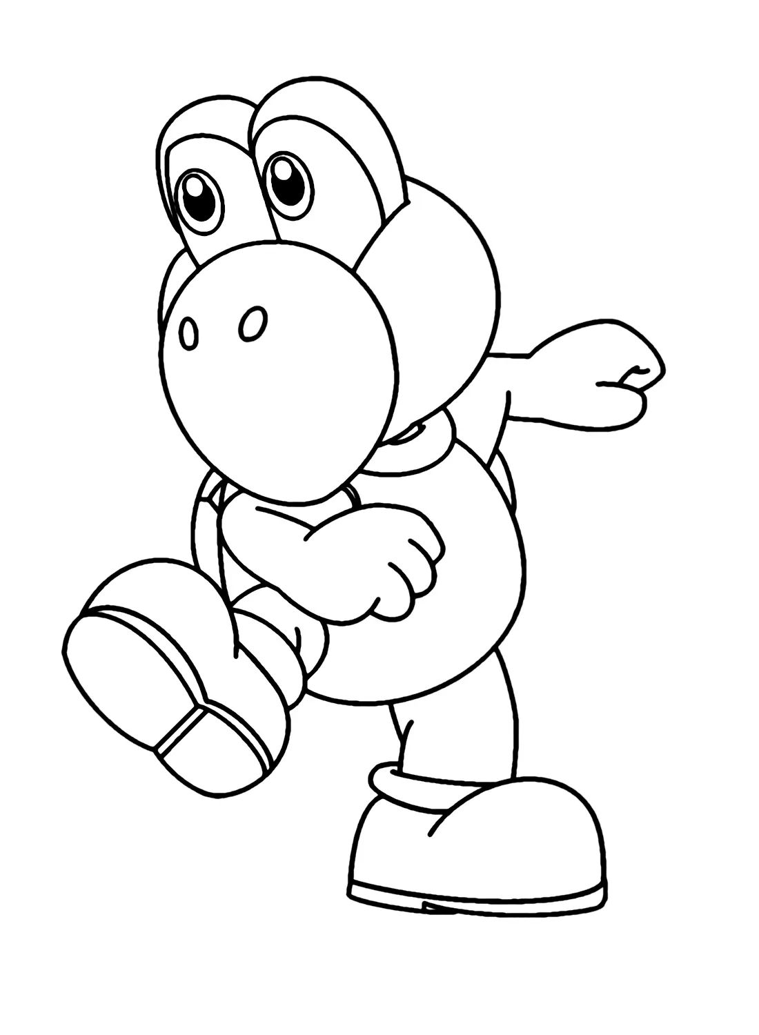 Çocuklar İçin Koopa Troopa Boyama Sayfaları 