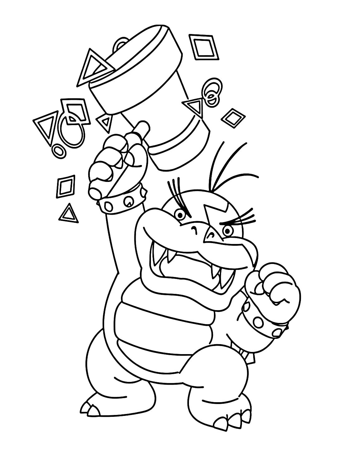Çocuklar İçin Koopalings Boyama Sayfaları 