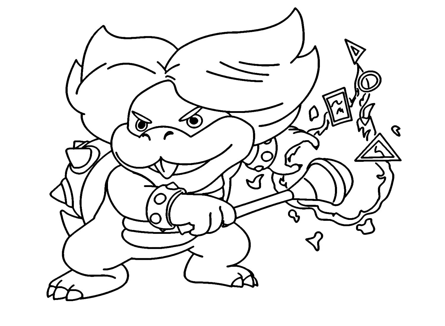 Çocuklar İçin Koopalings Boyama Sayfaları 