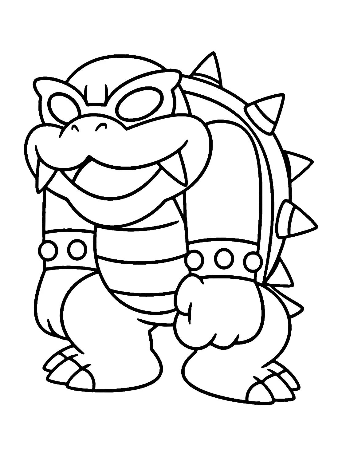 Çocuklar İçin Koopalings Boyama Sayfaları 