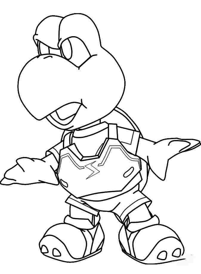 Çocuklar İçin Koopalings Boyama Sayfaları 