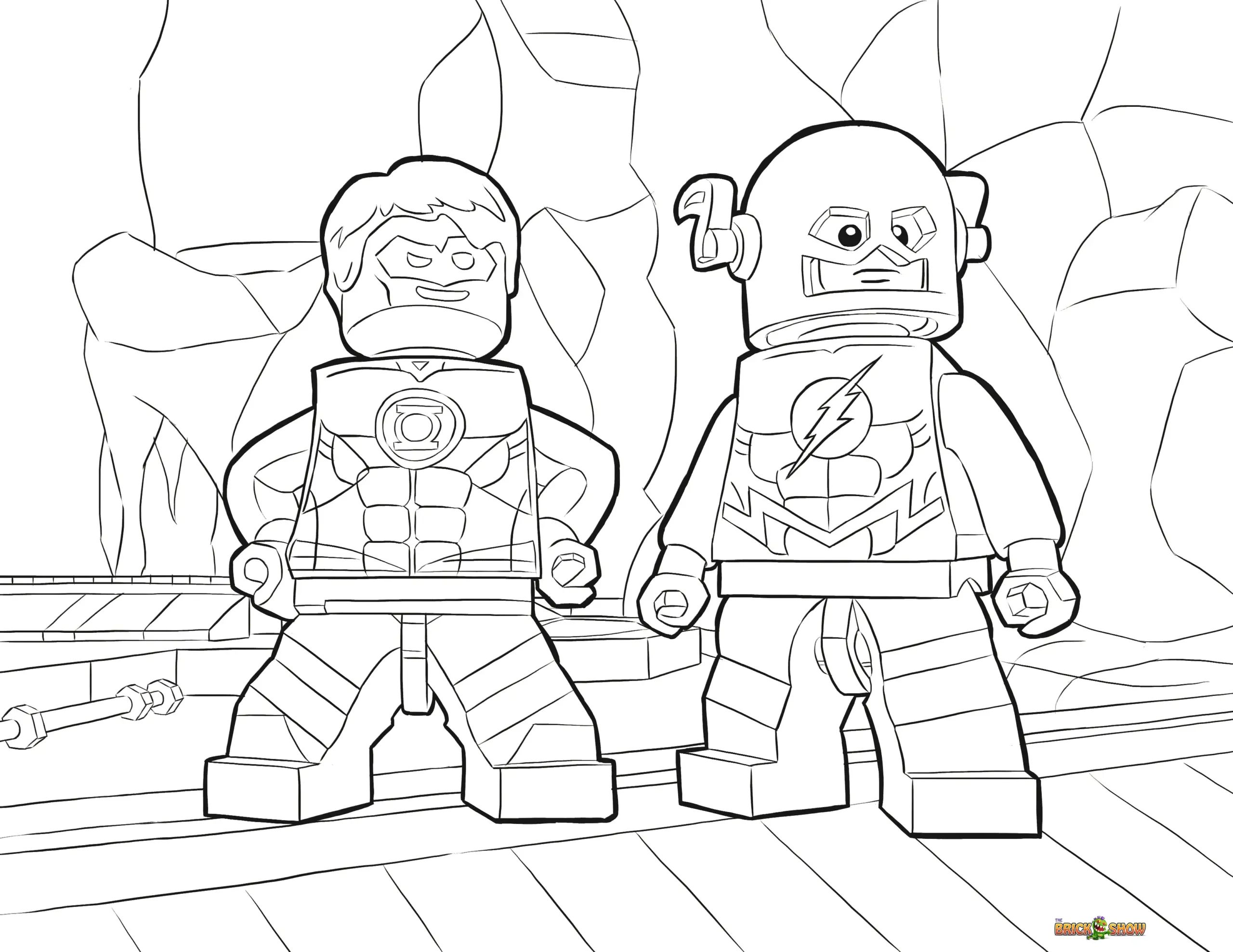 Çocuklar İçin Lego Dreamzzz Boyama Sayfaları 