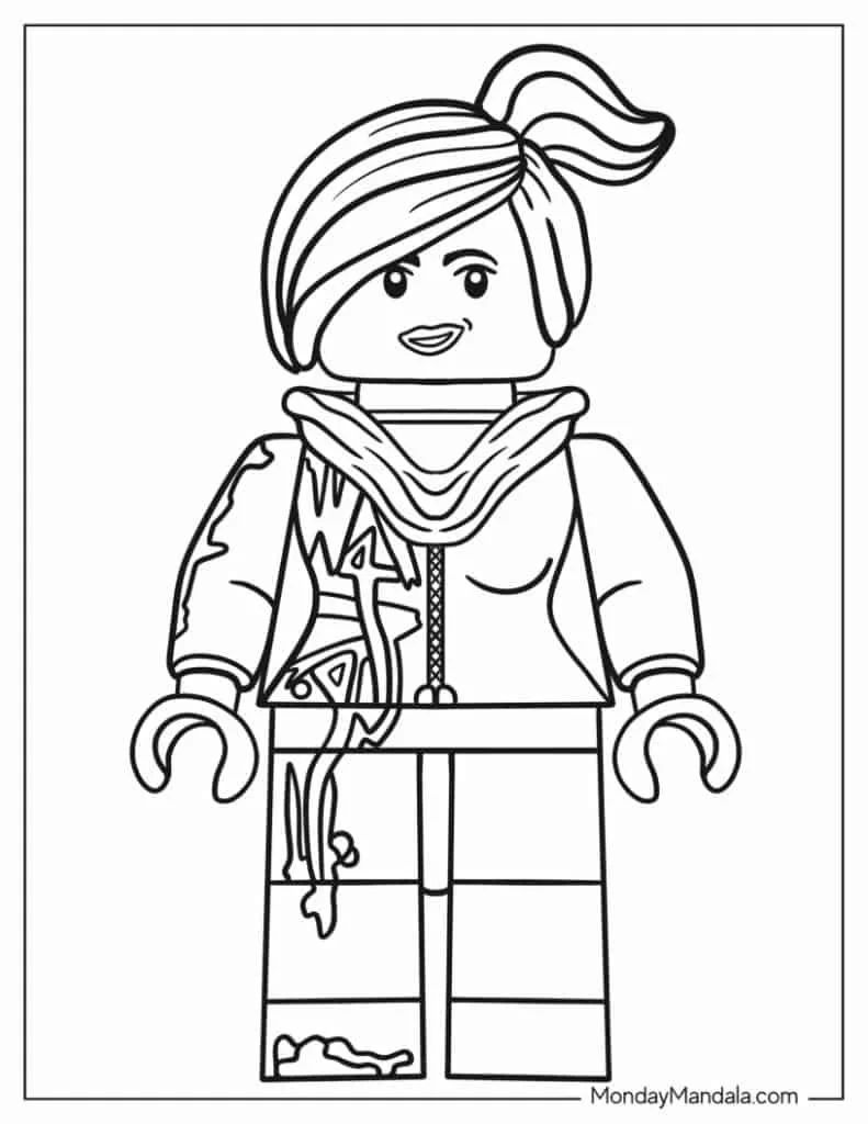 Çocuklar İçin Lego Dreamzzz Boyama Sayfaları 