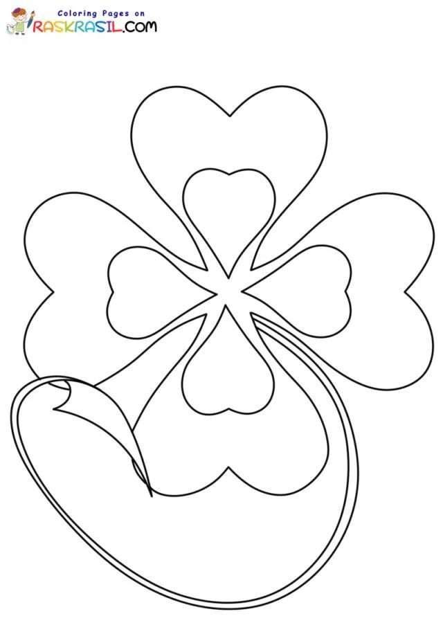 Çocuklar İçin Lucky Charms Boyama Sayfaları 