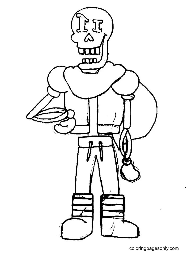 Çocuklar İçin Papyrus Boyama Sayfaları 
