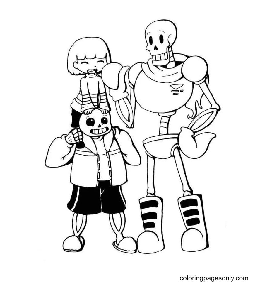 Çocuklar İçin Papyrus Boyama Sayfaları 