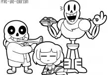 Çocuklar İçin Papyrus Boyama Sayfaları 