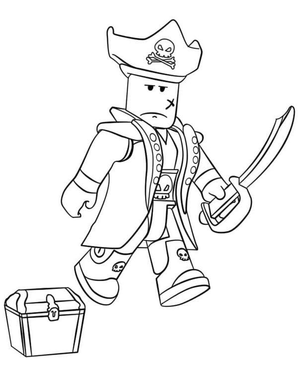 Çocuklar İçin Roblox Boyama Sayfaları 