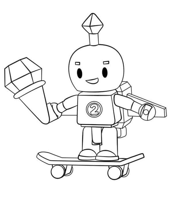 Çocuklar İçin Roblox Boyama Sayfaları 