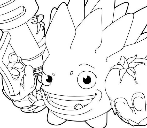 Çocuklar İçin Skylanders Boyama Sayfaları 